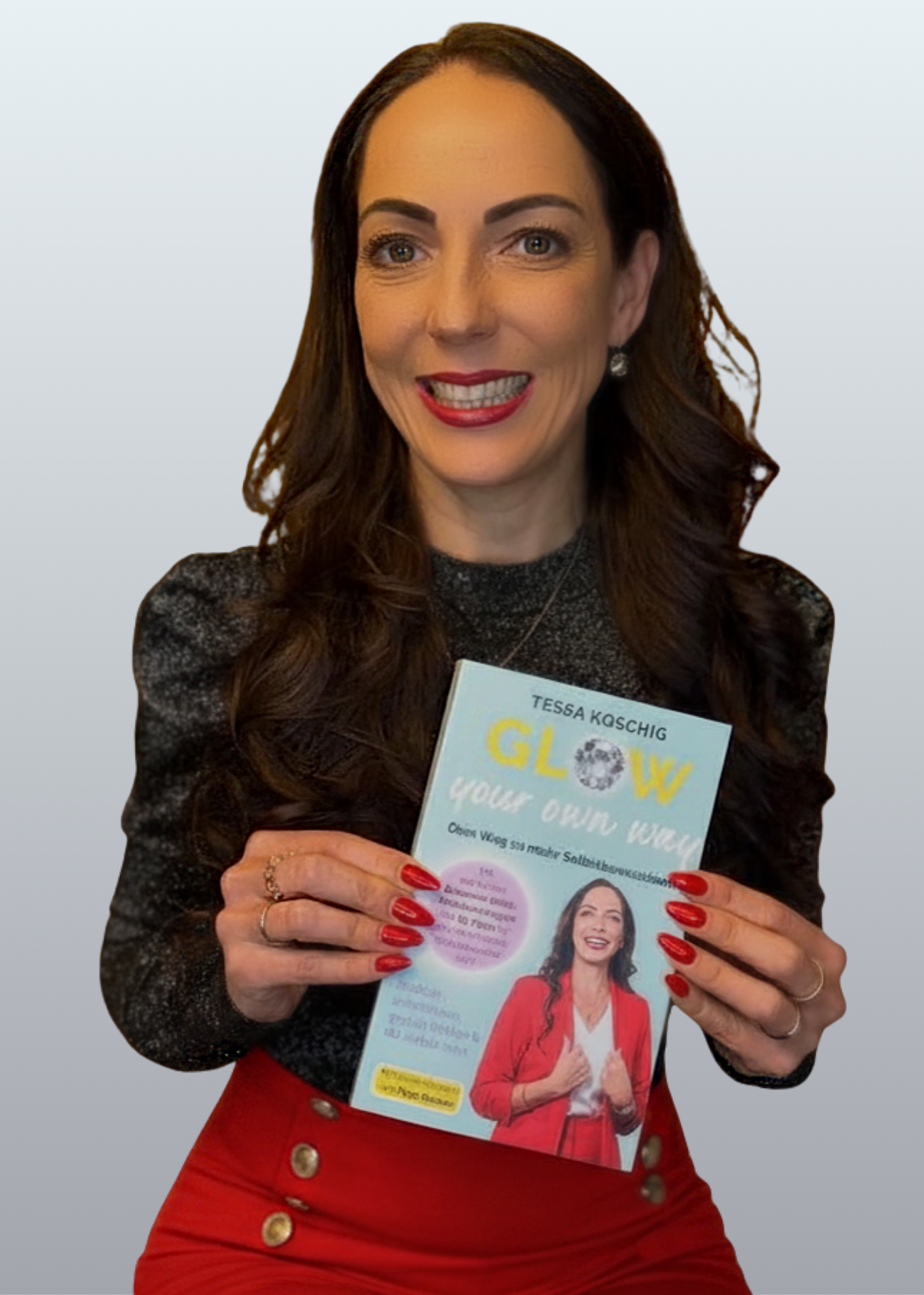 Autorin Tessa Koschig präsentiert ihr Buch Glow your own way